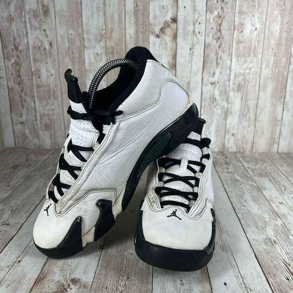 Jordan 14 retro oxidized green - kids 6.5 Womens 8 - Picture 5 of 9